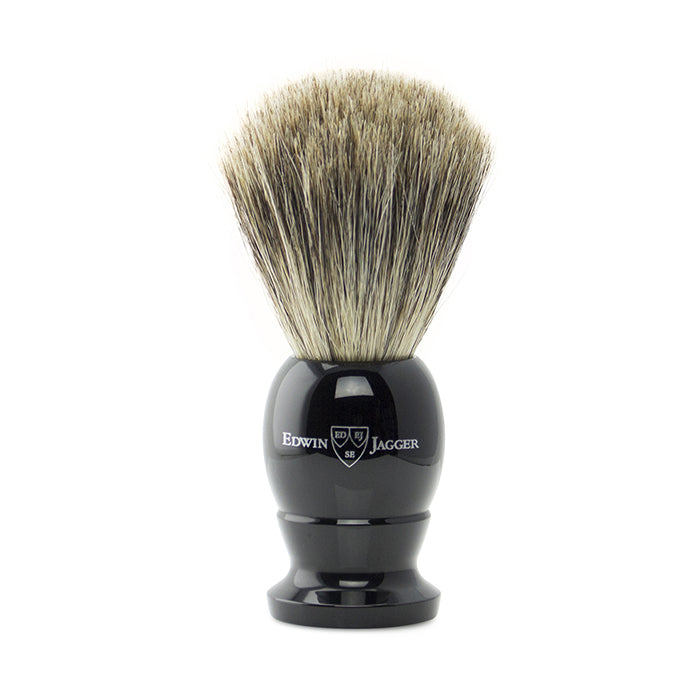 Edwin Jagger Imitation Ebony Best Badger Shaving Brush