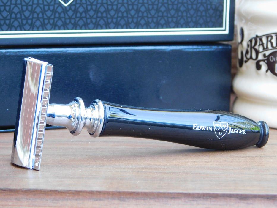 Edwin Jagger Chatsworth Imitation Ebony DE Safety Razor