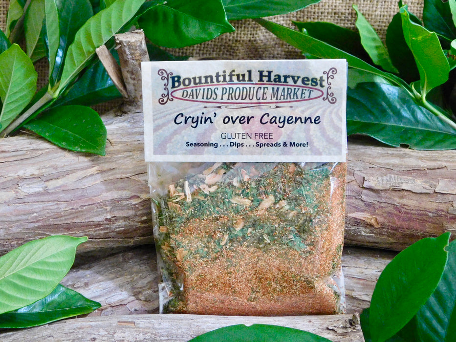 Bountiful Harvest Dips / Cryin` Over Cayenne Seasoning Mix